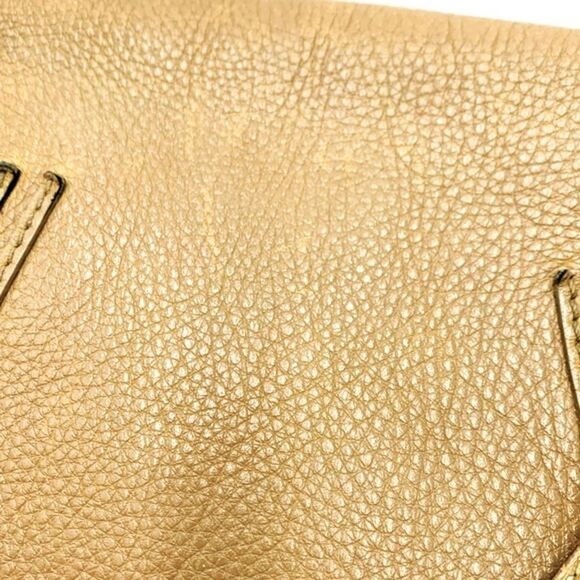Auth Chloe Marcie Medium Tan Leather Crossbody Saddle Bag Good Preloved Bag - Picture 13 of 15